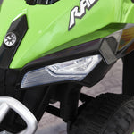 Toddler Quad Ride-on 18-36 Months dim. 67L x 38W x 44H cm Light and Sound Effects Green Black