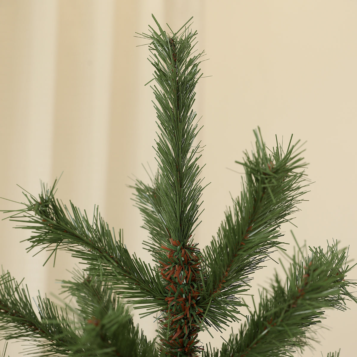 Sapin de Noël artificiel 180 cm Arbre de Noël avec support en acier pliable, 467 Branches, décoration de Noël, Vert