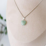 Pendentif | Coeur en Aventurine verte
