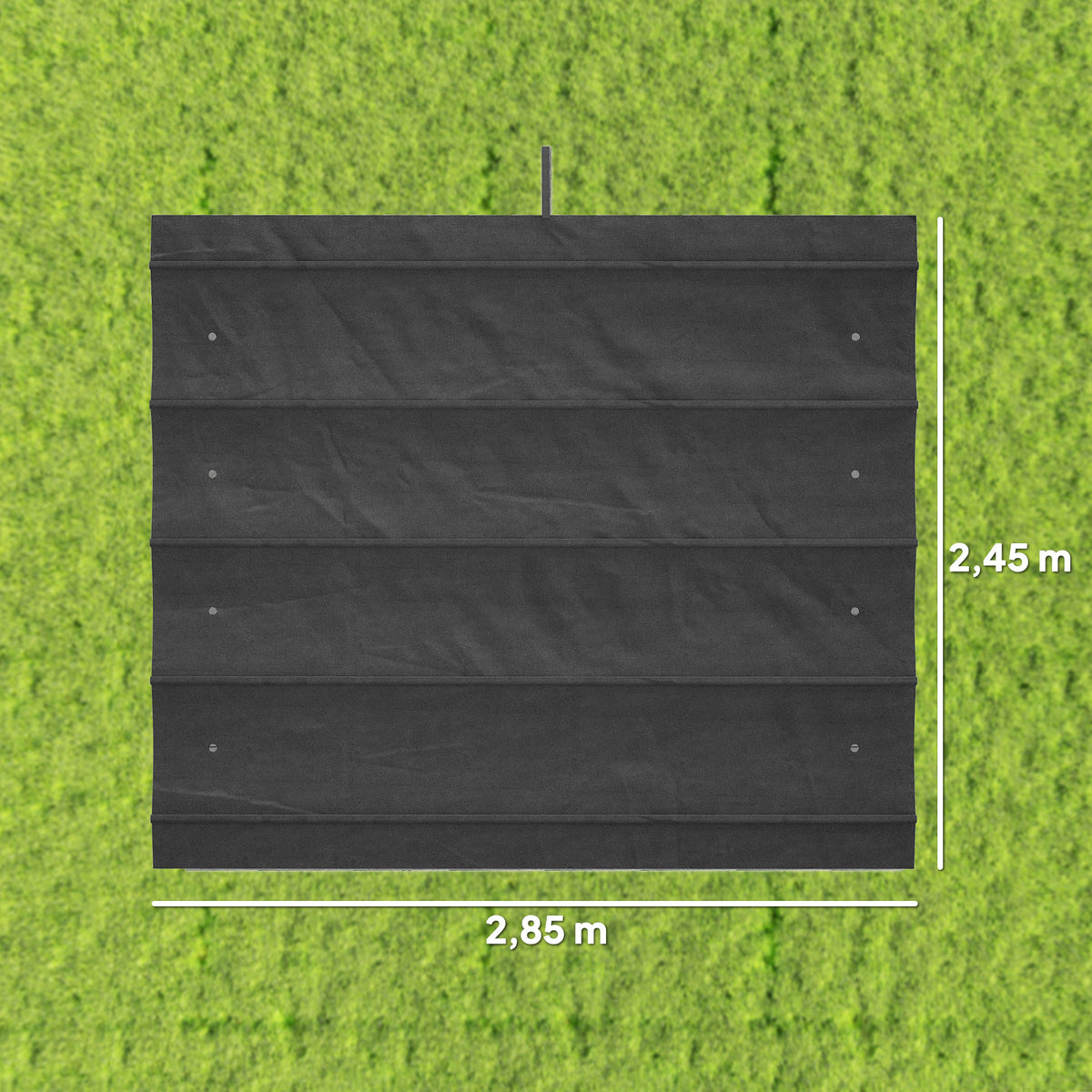 Toile de toit de rechange pour pergola toile de remplacement protection solaire Anti-UV 30+ pour pergola de 3 x 2 m