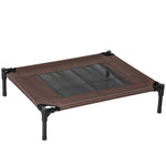 Lit pour chien chat lit de camp grand confort sur pieds tissu oxford textilène micro-perforé