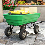 Lot de 2 Pneus Pneumatiques de Remplacement Alésage de 16mm pour Chariot de Jardin, Brouette et diable