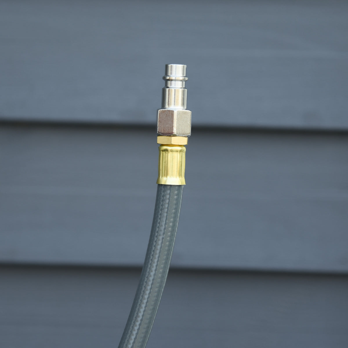 Enrouleur de Tuyau à Air Comprimé 20 m + 1,94 m, Dévidoir Automatique Ø Intérieur 3/8", 1/4" BSPT, Gris