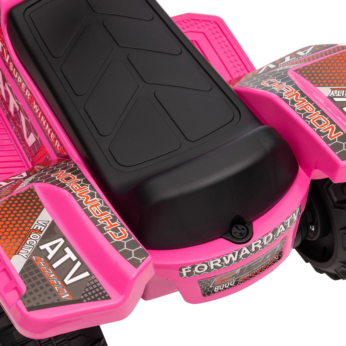 Quad buggy voiture électrique enfant quad électrique 18-36 mois 6 V 2 Km/h max. rose