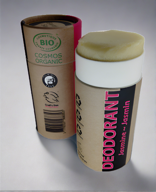 Déodorant Naturel Bio Certifié – Jasmin 100ml – Emballage 100% Recyclé