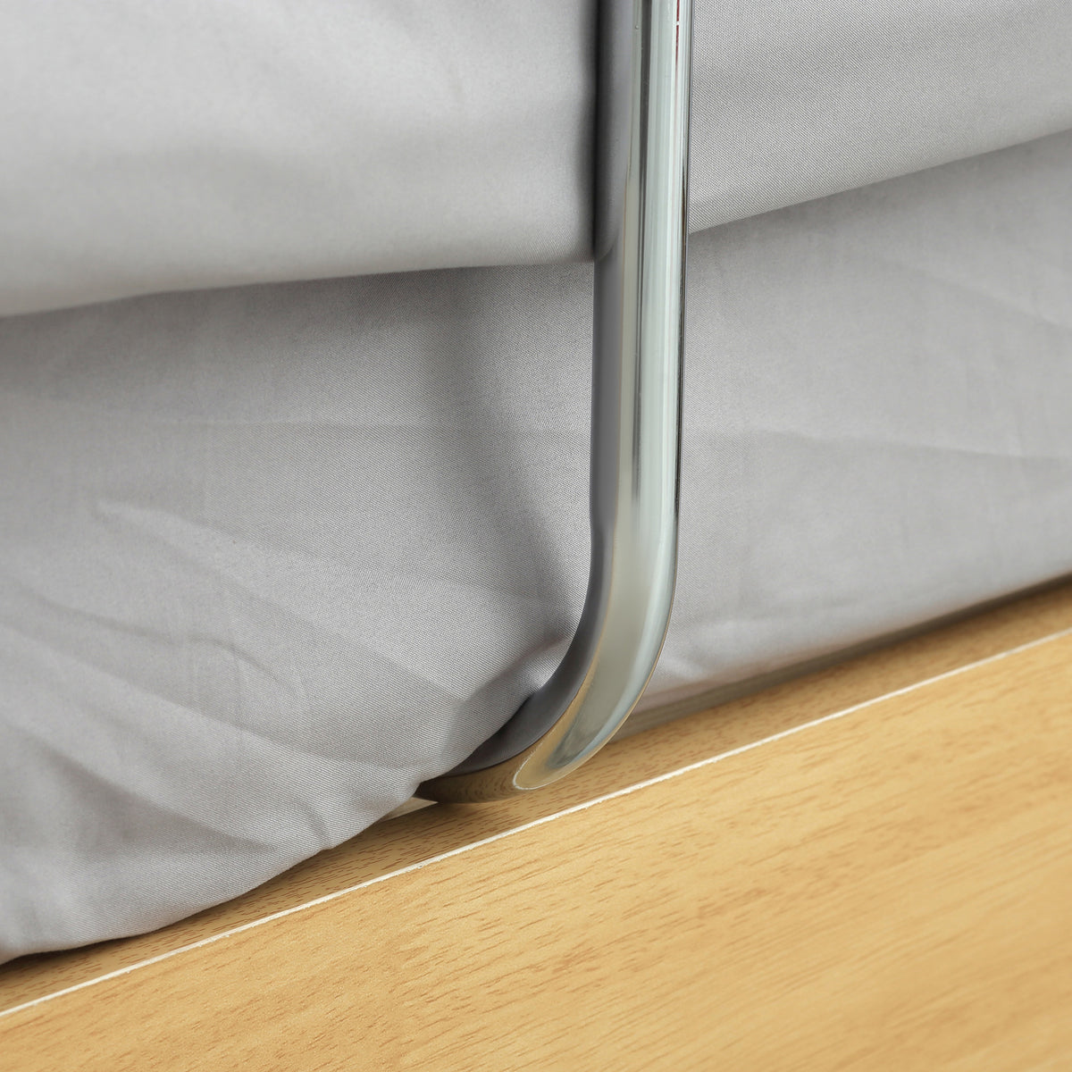 Barra de apoyo para cama, barrera segura, protector, asa ajustable en 5 alturas, bolsillo de almacenamiento, 87Lx51.5Ax45-55H cm