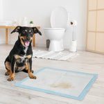 Lot de 80 tapis d'entraînement pour chien, étanche, 6 couches avec surface à séchage rapide, protection, 60 x 60 cm