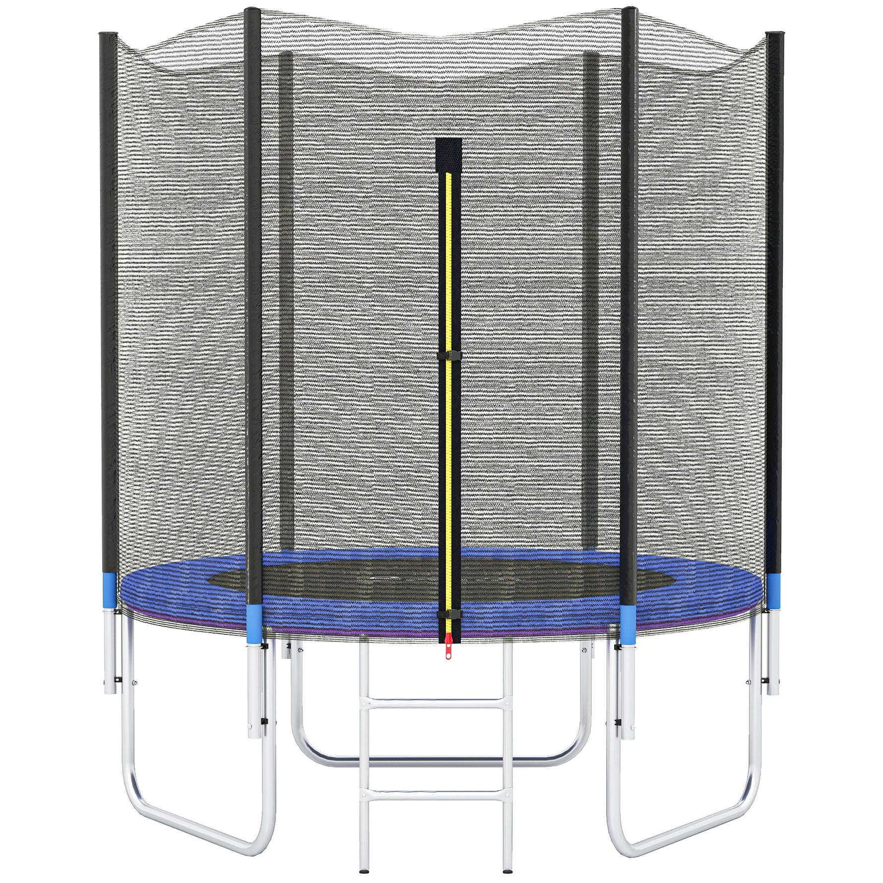 Trampoline d'extérieur avec filet de sécurité Ø180 cm pour enfants et adultes