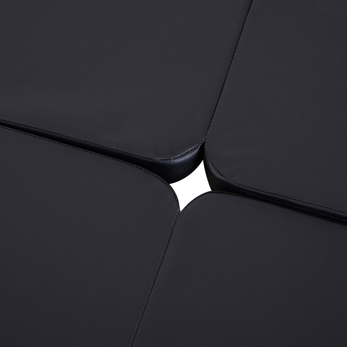 Tapis de pole dance pliable pole dance mat  Ø 150 cm épaisseur 5 cm revêtement plastique noir