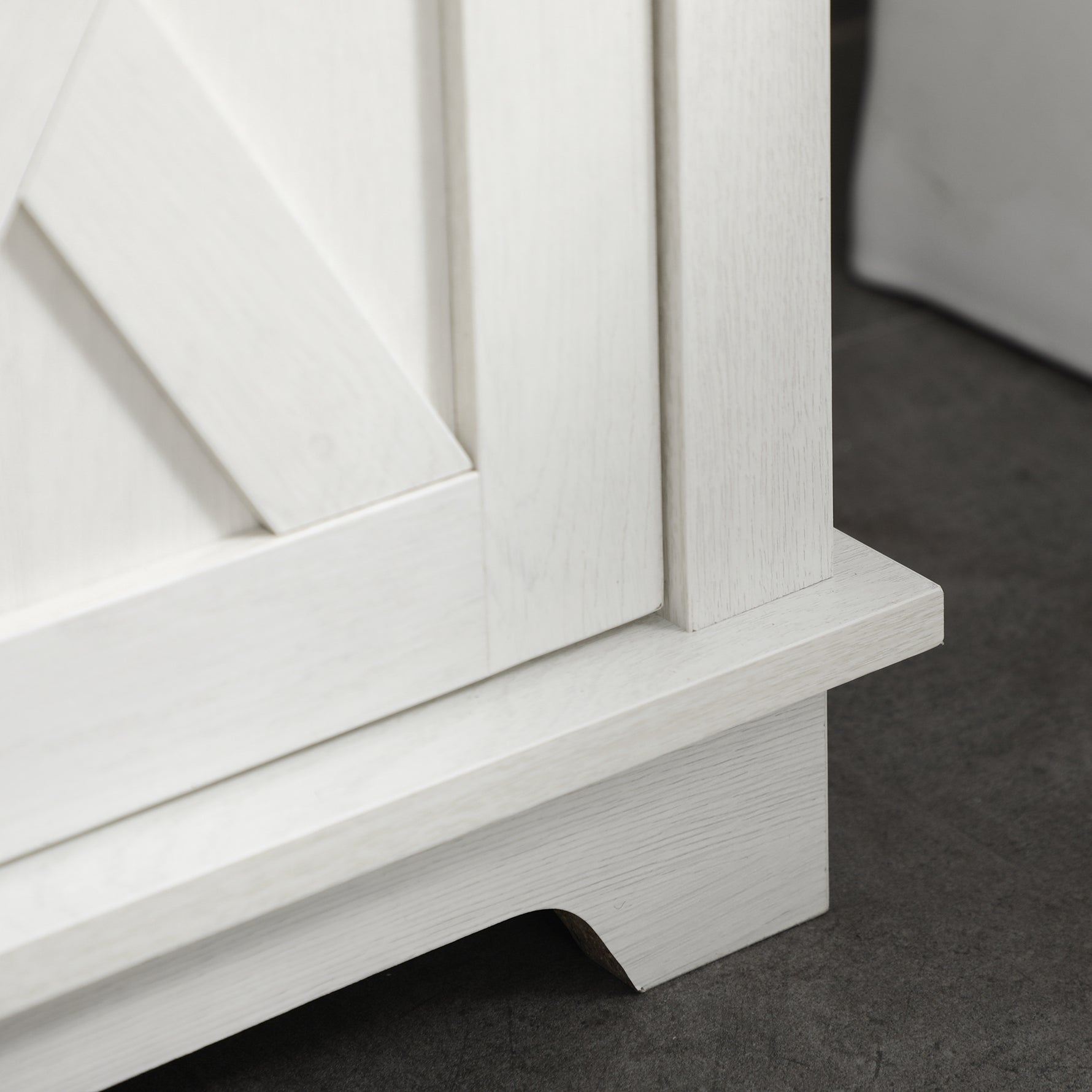 Meuble sous lavabo salle de bain meuble sous vasque - niche et placard à portes doubles, 60 x 30 x 60 cm, blanc