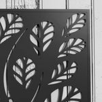 Jardinière avec brise-vue paravent treillis pour Plante Grimpante, bac à Fleurs - dim. 61L x 23l x 113H cm