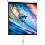 Écran de projection TV et Home Cinema de 85 Pouces vidéo projecteur 1:1 4K HD, 162,5 x 8 x 162 cm