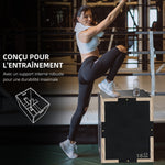 Box Jump pliométrie 3 en 1 boîte à saut musculation fitness pour box training en bois, 30,5/35,5/40,5H cm