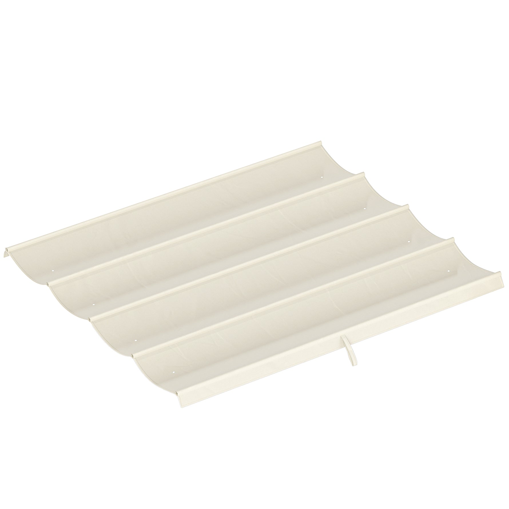 Toile de toit de rechange pour pergola toile de remplacement protection solaire Anti-UV 30+ pour pergola de 3 x 2 m