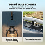 Tente de Camping Facile à Monter 2-4 Personnes avec 3 Portes, Imperméable, Compatible avec SUV, Bleu Foncé