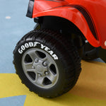 Ride-on Quad for Children 18-36 Months dim. 60L x 31W x 42H cm Light and Sound Effects Red Black