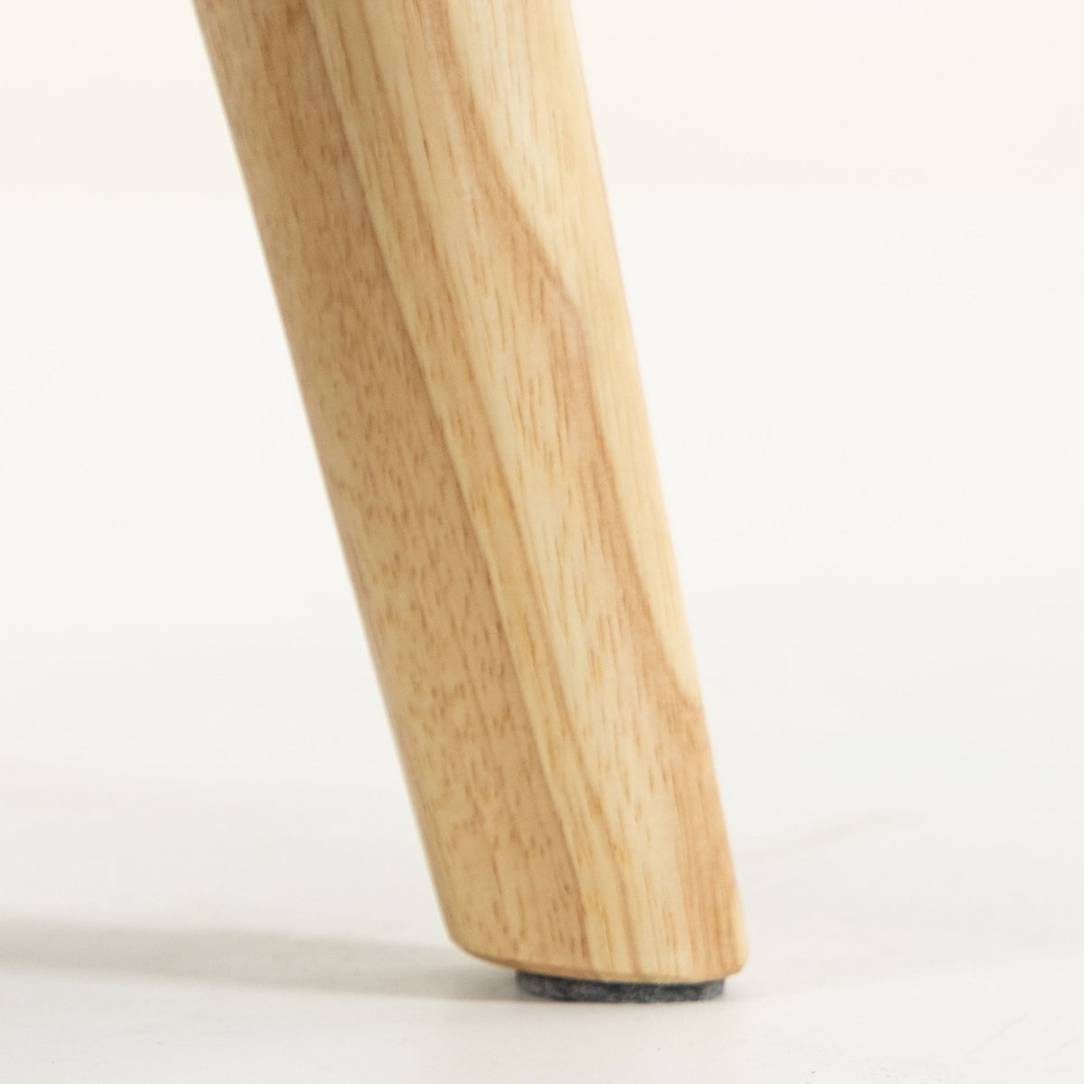 Fußhocker für das Wohnzimmer, Hocker, gepolzter Stoffsitz mit Holzbeinen, 27 x 27 x 26 cm, Dunkelgrün