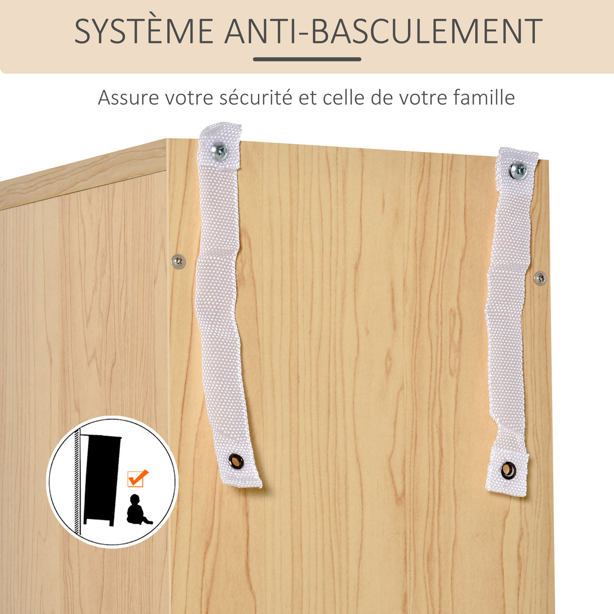 Rangements pour CD et DVD, étagère colonne de rangement, meuble de rangement bois naturel