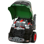 Giocattolo Motore di Camion per Bambini, Camion Meccanico, Volante con Effetto Nebbia, Suoni e Luci per 3-6 Anni, Verde