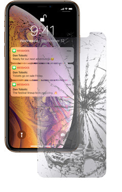 Verre de protection pour iPhone XS Max-1