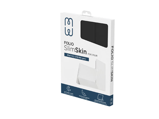 Folio Slim Skin iPad Pro 11 (2021/2022 - 3e/4e gén.) Noir - MW