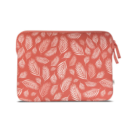 Housse MacBook Pro/Air 13 Basics ²Life Botanic Rouge-0