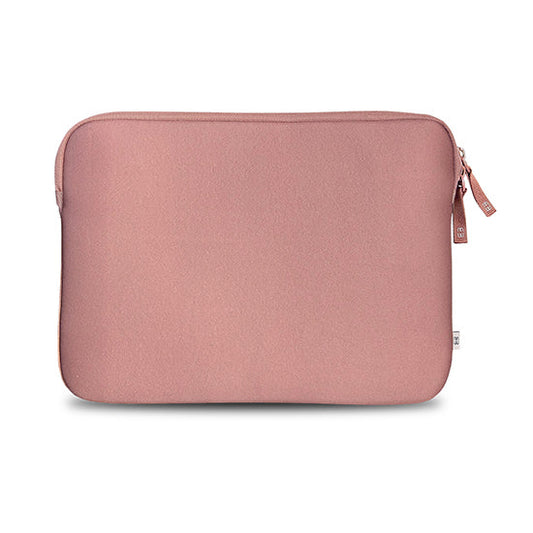 Housse MacBook Pro 14 Basics ²Life Rose/Blanc