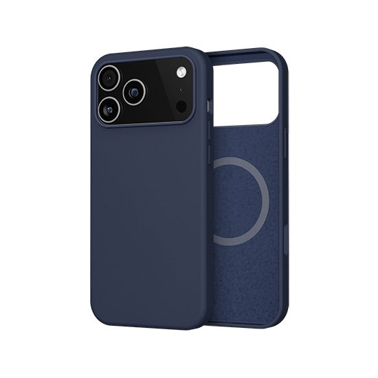 Coque Silicone MagSafe iPhone 17 Pro Max Bleu - Protection Premium MW