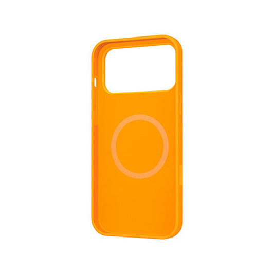 Coque silicone MagSafe iPhone 17 Pro Max Orange