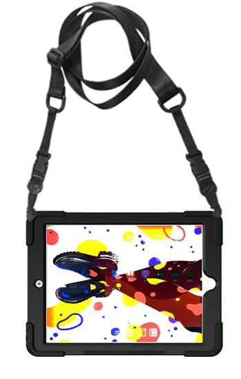 Coque Securit Rotative iPad 10.2 (2019/20/21 - 7/8/9th gen) Noir Polybag-1
