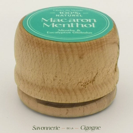 Pierre naturelle à la menthe poivrée et eucalyptus 7g