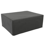 Housse salon de jardin extérieure bâche de protection extérieure anti-UV  en polyéthylène 235 x 190 x 90 cm gris