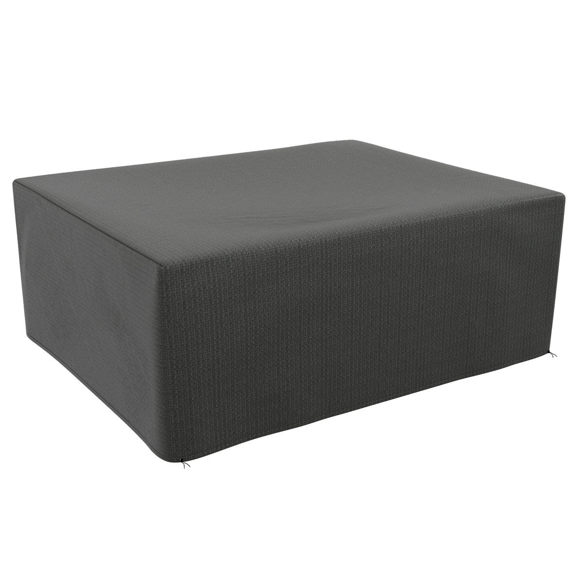 Housse salon de jardin extérieure bâche de protection extérieure anti-UV  en polyéthylène 235 x 190 x 90 cm gris