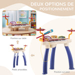Ensemble de musique 2 en 1 pour enfant piano et batterie électronique avec micro et tabouret