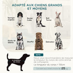 Canapé pour chien chat design scandinave coussin moelleux amovible pieds bois massif 100 x 62 x 32 cm bleu canard