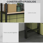 Étagère de toilettes meuble de salle de bain dessus toilette WC avec placard 2 portes et étagère ouverte