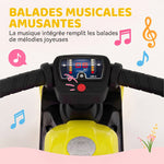 Draisienne pour Enfant, Vélo d'Équilibre avec Musique et Roues Extra-Larges, pour Filles et Garçons 18-36 Mois, Vert