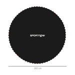 Tapis de rechange pour trampoline tapis de saut de remplacement, compatible trampoline Ø 2,4 m et ressorts de 14 cm