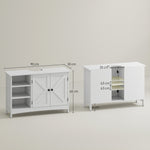 Meuble sous vasque lavabo salle de bain style classique placard 2 portes étagères réglables 90 x 30 x 60 cm blanc