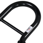 Cavalletto per moto, cavalletto anteriore per moto con perno regolabile e adattatori per forcellone, nero