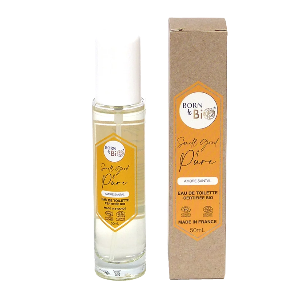 Ambre Santal – Eau de Toilette Bio | Boisé & Oriental