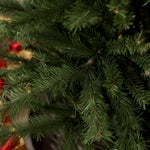 Sapin de Noël artificiel 180 cm Arbre de Noël avec support en acier pliable, 467 Branches, décoration de Noël, Vert