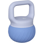 Kettlebell 10 kg, haltère avec poignée Antidérapante ergonomique, haltère à boule, musculation, entraînement, Bleu