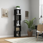 Bibliothèque étagère Design Moderne à 5 Niveaux – Rangement Pratique pour Maison ou Bureau, noir