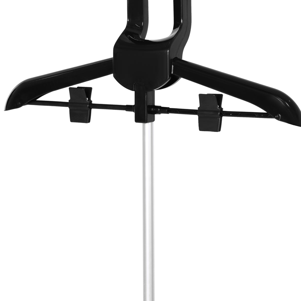 Défroisseur vapeur vertical défroisseur à vêtements 1,4 L 1950 W débit vapeur 32g/min tige telescopique rose noir