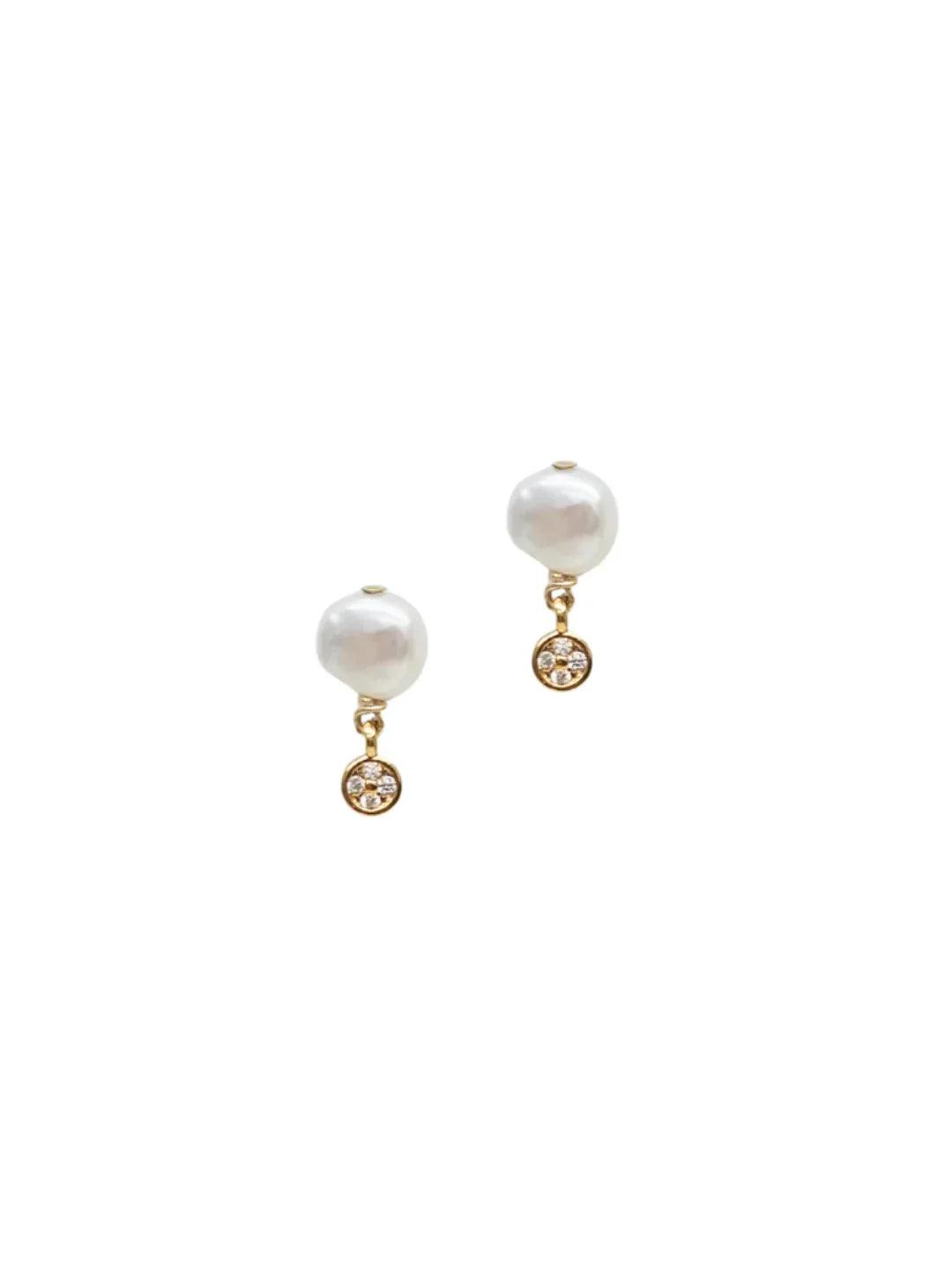 Puces Carla en zirconium