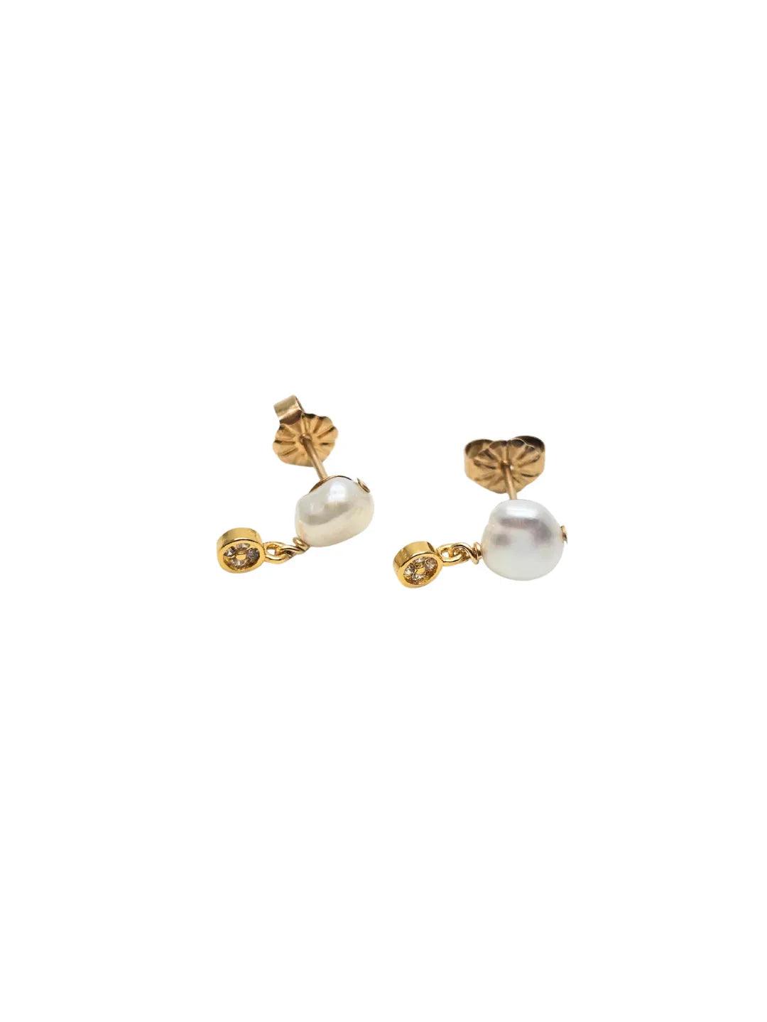 Puces Carla en zirconium