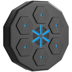 Machine de boxe musicale music boxing machine mural avec bluetooth music 40 x 40 x 7,5 cm, noir