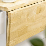 Desserte îlot de cuisineplateau rabattable 3 tiroirs 1 placard porte-torchons et porte-épices 111,5 x 75 x 89 cm blanc