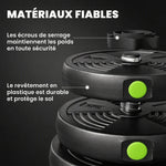Haltères 2 en 1 réglables, haltères libres avec poignées antidérapantes, 30 KG - Barres incluses